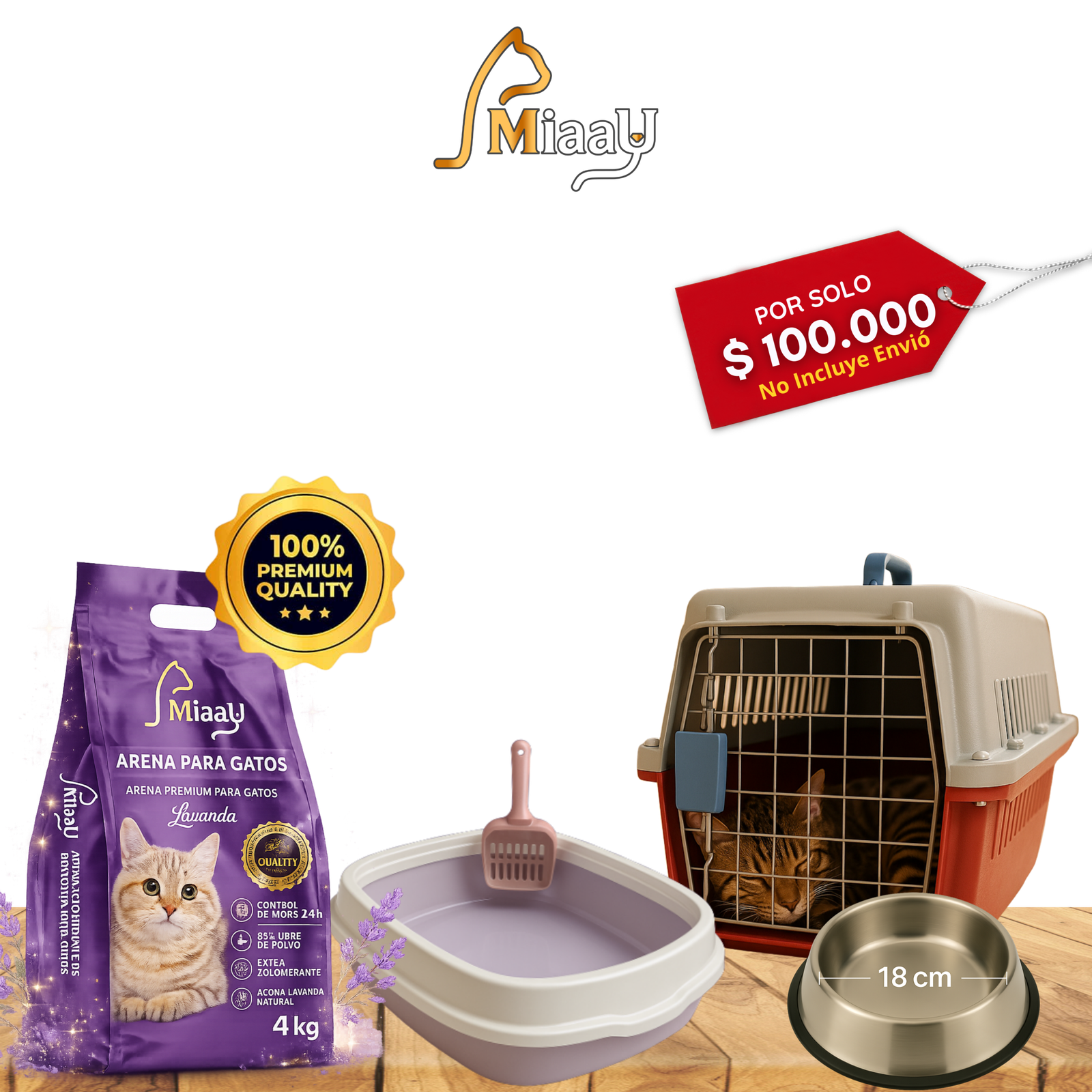 Combo 5 Viaje y Hogar Premium MIAAU