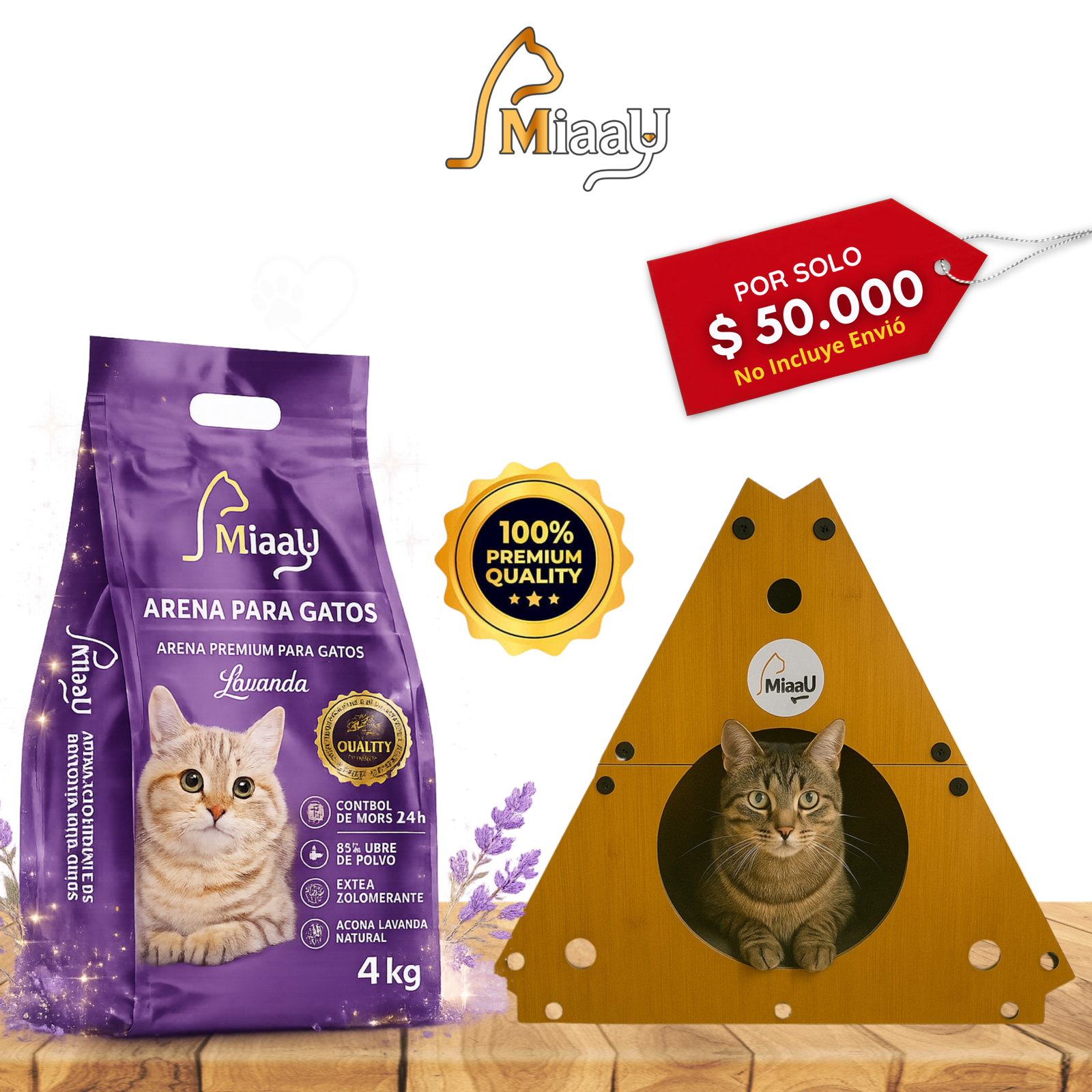 Combo 6 Descanso Premium MIAAU