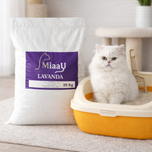 Arena para Gatos 25 kilos Lavanda