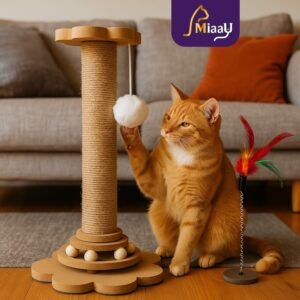 Rascador Interactivo para Gatos Miaau